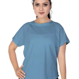 MYO2 Women Extended Sleeves Pockets T-shirt-picture-25