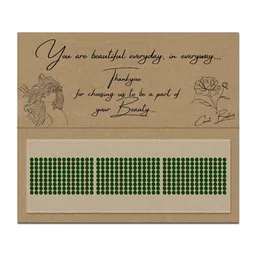 Comet Busters Bindiful Traditional Round Designer Bindi - Dark Green image 3