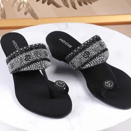 Mochi Women Wedge Pumps-42