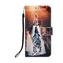 PEEPERLY Abstract Printed OnePlus 11R 5G Flip Case Mobile Accessories-46