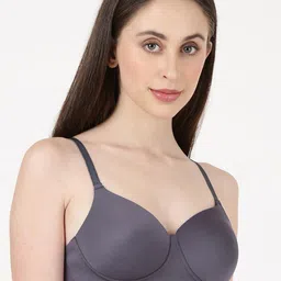 BLOSSOM Solid Medium Coverage Lightly Padded Non-Wired Regular Everyday Bra image 5