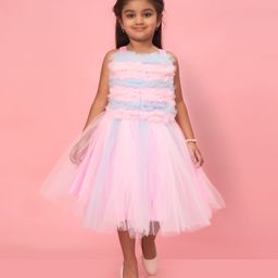 BAESD Net Fit & Flare Dress-image-94