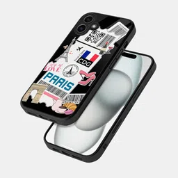 macmerise Quirky Printed iPhone 16 Plus Bumper Case Mobile Accessories-18