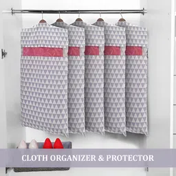 Aura Grey Set of 6 Regular Multi-Utility Organisers image 2