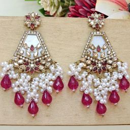 VATSALYA creation Gold-Plated Alloy Earrings-picture-20