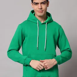 Obaan Men Hooded Pullover Sweatshirt-image-100