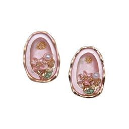 ADC SHEMONA Oval Studs Earrings image 3