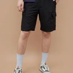 Kappa Men Regular Fit Mid-Rise Cargo Shorts-image-88