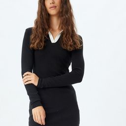 Koton Women Solid Bodycon Mini Dress-image-52