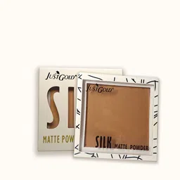 JUSTGOLD Silk Matte Long Lasting Full Coverage Powder Foundation - 15 g - Shade 09-27