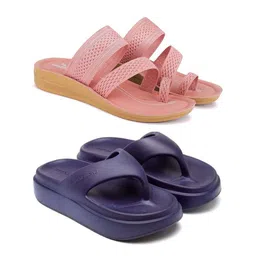 BERSACHE Women Printed One Toe Flats-image-22