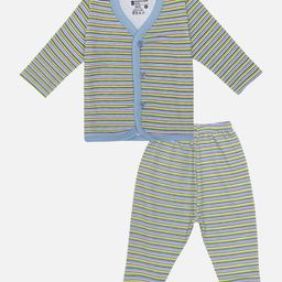Bodycare Infant Boys Striped Night Suits-image-32