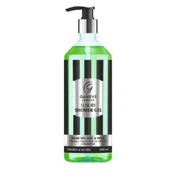 Ganeve London Luxury Shower Gel With Dead Sea Salt & Mint For Anti-Ageing - 1000 ml-46