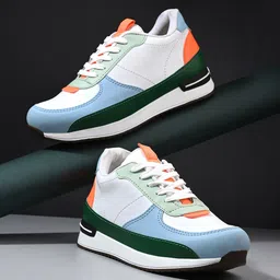 knoos Women Colourblocked Sneakers-image-56