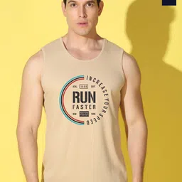 WOOSTRO Pack Of 2 Printed Pure Combed Cotton Gym VestsVWS26(RUN RUST)(MORE NAVY)-13