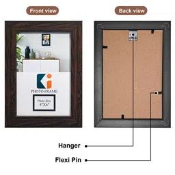 Kuber Industries Brown 6 Pieces Wall Photo Frames image 2