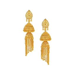 MEMOIR Classic Jhumkas Earrings-image-21