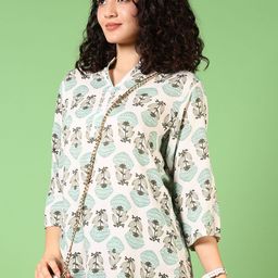 V-Mart Women Floral Printed A-Line Top-image-26