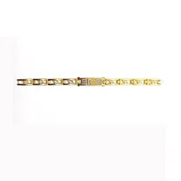 Dynamic Retail Global Men Gold-Plated Link Bracelet-image-7