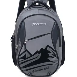 Pockester Men Brand Logo Backpack-19