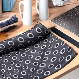 Aura Grey Set of 1 Water Resistant Shelf Liner Organisers-image-61