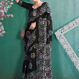 KALINI Batik Printed Block Print Saree-picture-43