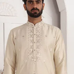 Arihant Rai Sinha Men Mirror Work Embroidered Kurta-picture-32