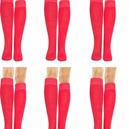 MUKHAKSH Unisex Red Socks-picture-26