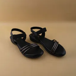 Ozuri Women 12501 Embellished Open Toe Flats-18