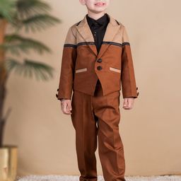 TOPLOVE Boys Colourblocked Three-Piece Party Suits-image-45