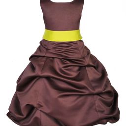 Wow Princess Satin A-Line Dress-image-98