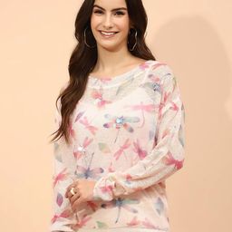 Global Republic Women Floral Printed Pullover-picture-10