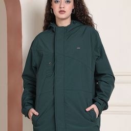 HOUSE OF VEDAS Women Windcheater and Water Resistant Outdoor Sporty Jacket-image-80