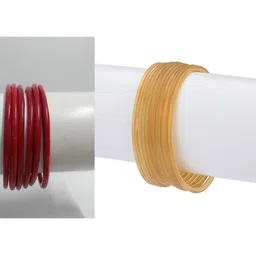 1ST TIME Set Of 18 Red Alloy Bangles-picture-31