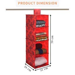 Myntra Elegant Homes Red Set of 1 Regular Multi-Utility Organisers image 3