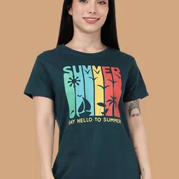 Kryptic Printed Relaxed Fit Pure Cotton Lounge T-Shirt-picture-49