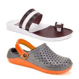 World Wear Footwear Men Clogs-image-67