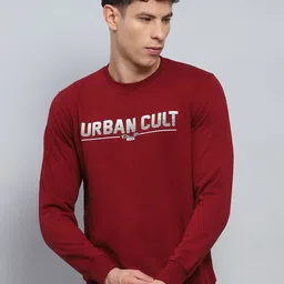 Monte Carlo Men Cotton Typography Printed Round Neck Full Sleeve Sweatshirt-image-15