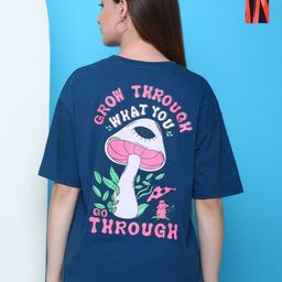 Dreambe Women Typography 2 Printed Applique T-shirt-picture-25
