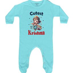 FFLIRTYGO Infants Janmashtami Printed Cotton Sleepsuit-image-95