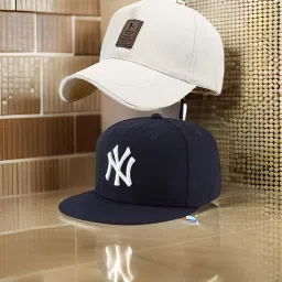 Embroidered, Solid, Self Design Sports/Regular Cap-image-16