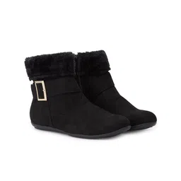 Rocia Women Ankle Length Regular Boots-image-20