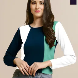 Mast & Harbour Pack of 2 Solid Round Neck Top-picture-22