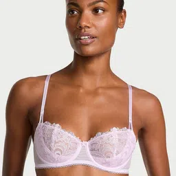 Victoria's Secret Full Coverage Underwired Lace Balconette Bra-picture-46