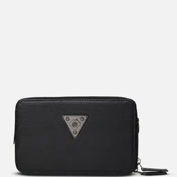 Urban Monkey Men Solid Crossbody Applique Leather Sling Bag with Pouch-picture-18