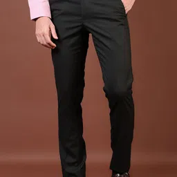 J White by Vmart Men Slim Fi Formal Trousers-image-53