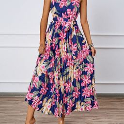 all about you Women Floral Printed Maxi Dress-image-16