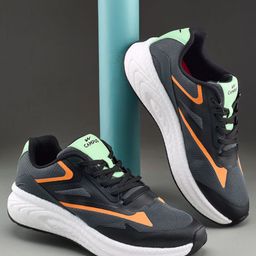 Campus Men Mesh Running Non-Marking Shoes-17