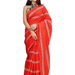 Dastkar Pure Cotton Block Print Saree-picture-37