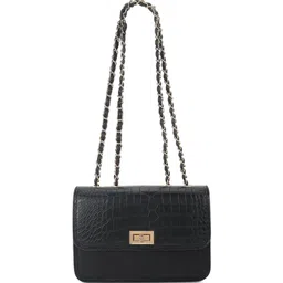 Fastrack PU Structured Sling Bag with Quilted-1